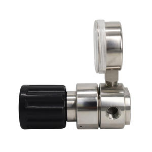 Regulador de presión de diafragma de acero inoxidable de una etapa Reductor manual de <span class=keywords><strong>gas</strong></span> de argón de helio alimentado por aceite para uso en laboratorio - Product Image 3