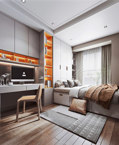 Tùy Chỉnh Rắn Gỗ Có Thể Khóa Hiện Đại Tích Hợp Giường Phòng Ngủ Tủ Quần Áo Tủ Quần Áo Trẻ Em Của Phòng Ngủ Phòng Khách Đồ Nội Thất Phòng Ăn - Product Image 1