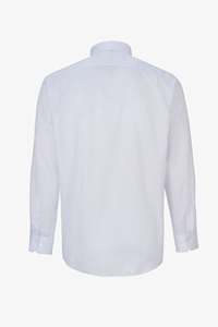 Classic Men's Cotton <b>Polyester</b> <b>Shirt</b> with Simple Design, Button-Up Front, and Long Sleeves for Smart Casual Style - Product Image 5