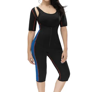 S-3XL Tali Pembentuk Tubuh, Pakaian Bodysuit Rompi Pelangsing Elastis, Setelan Tank Top Neoprene Ukuran Besar, Pembentuk Tubuh