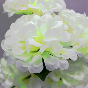 Decoración al por mayor de China, 5 cabezas, flores de <span class=keywords><strong>cementerio</strong></span> artificiales conmemorativas de seda <span class=keywords><strong>para</strong></span> Arreglo de tumba - Product Image 5