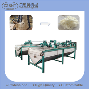 Lavadora comercial automática ZZBNT, lavadora de lana cruda de Cachemira de Alpaca, maquinaria de limpieza de lana de camello de oveja - Product Image 6