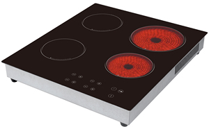 Table de cuisson à induction 4 brûleurs à commande tactile, plaque chauffante multifonctionnelle en céramique infrarouge, support OEM pour cuisson multifonctionnelle - Product Image 2
