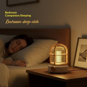 Lanterne portable avec interrupteur, <span class=keywords><strong>lampe</strong></span> de table LED <span class=keywords><strong>rechargeable</strong></span> moderne à lumière blanche chaude pour salon et extérieur - Product Image 4