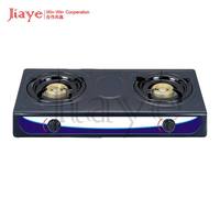 Appareil de cuisine OEM Cuisinière à gaz en acier inoxydable Cuisinière à gaz de table à 2 brûleurs Cuisinière à gaz de cuisson