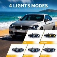Pour F30 OE 63117338710 63117259550 Phare LED avec clignotant séquentiel Plug & Play, ensemble de remplacement avant durable pour automobile
