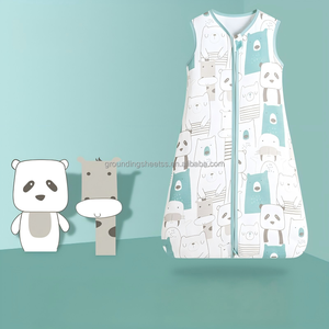 <span class=keywords><strong>Gigoteuse</strong></span> d'<span class=keywords><strong>été</strong></span> pour enfants style gilet – Essentiels pour nouveau-nés et couverture anti-coup de pied pour nourrissons – Sac de couchage bébé en pur coton de classe A - Product Image 2