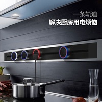 Soket rel Multi pintar, jalur daya LED USB soket dinding perak/abu-abu/emas/hitam dinilai untuk permukaan Inggris/EU/AS