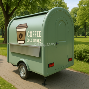 Camion de crème glacée, remorque de restauration rapide à vendre, chariot à café et hot-dogs, remorque de restauration avec cuisine complète - Product Image 5