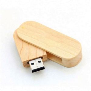 Promotion Rectangle Wood 4GB <b>USB</b> Flash <b>Drive</b> for Business & Promotional Gifts - Product Image 1