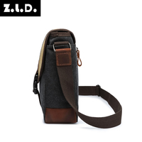 Vente en gros sac à bandoulière populaire pour homme sacs en toile à bandoulière