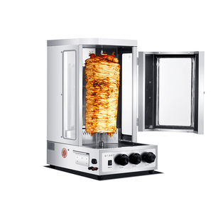 Machine à shawarma automatique de comptoir, four vertical rotatif, gril à kebab, cuisinière à gaz GPL, four rotatif, brûleur à pain shawarma - Product Image 1