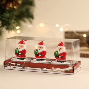 Christmas <b>Candle</b> Wholesale <b>Set</b> DIY <b>Candle</b> Ornament Christmas Decoration Atmosphere <b>Candle</b> - Product Image 6