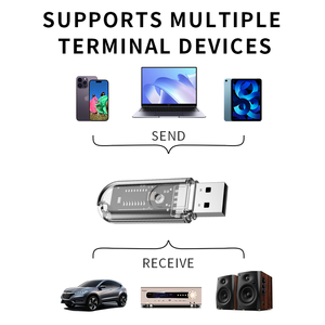 2024 nhà máy trực tiếp bán USB <span class=keywords><strong>Bluetooth</strong></span> thu âm thanh giá rẻ Mini USB <span class=keywords><strong>Bluetooth</strong></span> <span class=keywords><strong>Audio</strong></span> Adapter cho xe - Product Image 3
