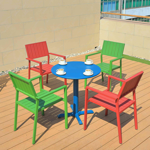 <span class=keywords><strong>Table</strong></span> <span class=keywords><strong>basse</strong></span> ronde bleue d'extérieur Simple et moderne, mobilier de jardin, terrasse, <span class=keywords><strong>piscine</strong></span>, <span class=keywords><strong>table</strong></span> à manger en aluminium étanche - Product Image 2