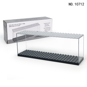 Boîte de rangement pour blocs de construction pour enfants BLOCKMOC, boîte de présentation en plastique transparent 10712, vente en gros, petites briques, jouets pour enfants de 6 ans et plus, conforme aux normes ASTM - Product Image 3