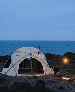 Carpa de Camping Grande para Exteriores junto al <span class=keywords><strong>Mar</strong></span>, Carpa con Estufa de Camping - Product Image 1