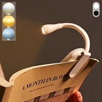 Lampe de lecture LED pliante pour livre Lampe à pince mains libres rechargeable Lampe de bureau LED à pince