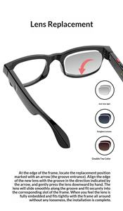 <span class=keywords><strong>Gafas</strong></span> Inteligentes con IA, Cámara <span class=keywords><strong>de</strong></span> 8MP, Llamadas <span class=keywords><strong>Bluetooth</strong></span>, Traducción por IA, Reconocimiento, Grabación y Video - Product Image 5