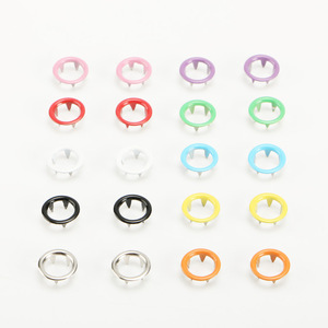 Eco-friendly Snap Buttons Stainless Steel 9.5mm Prong <strong>Press</strong> <strong>Stud</strong> Metal Pearl Five Claw Brass Prong Snap Button for Baby Clothes - Product Image 5