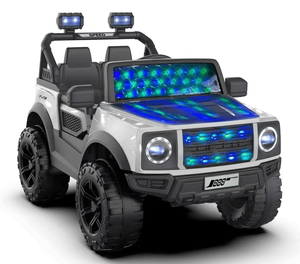 Voiture à bascule électrique ABS à 4 roues pour bébés, jouet porteur pour filles de 2 à 4 ans, avec fonction musicale extérieure, idéale pour les 1 à 3 ans - Product Image 3