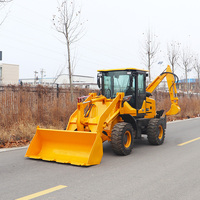 Gratis pengiriman EPA mesin hidrolik Mini Loader backhoe loader penggali Backhoe Loader kembali shoe untuk dijual