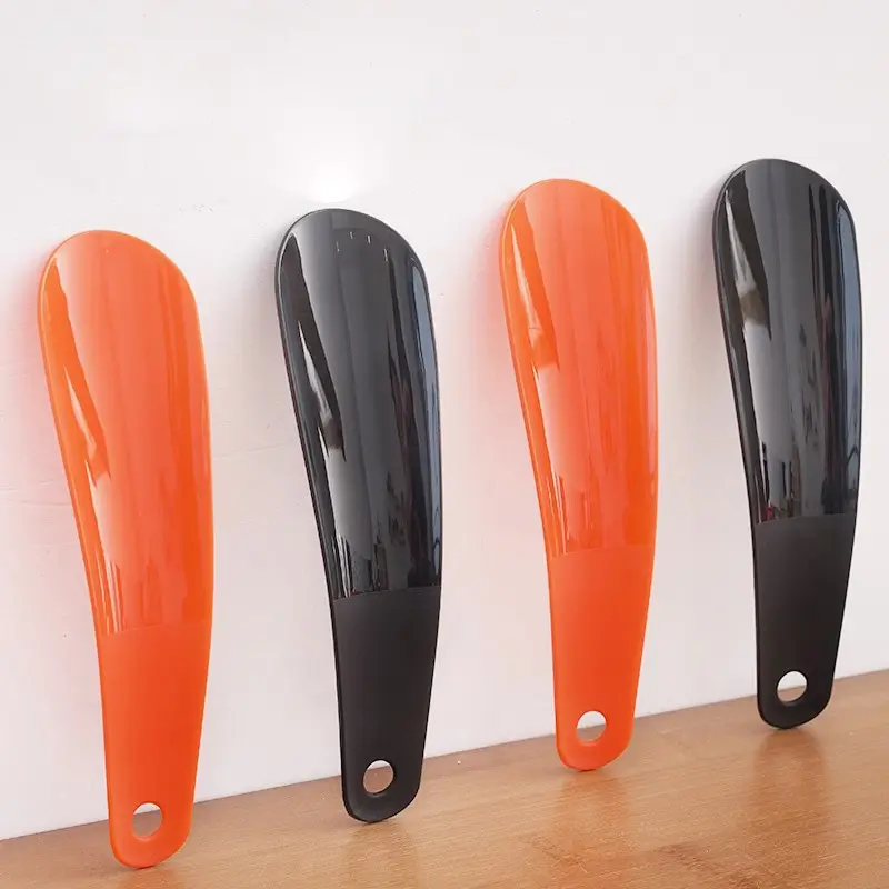 Colorful Plastic Shoe Helpers Travel Shoe Horn for Men and Senior Shoes Boots