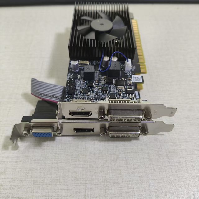 G210LP-1GD3 DDR3 64BIT DVI for VGA New Desktop Fan for PC