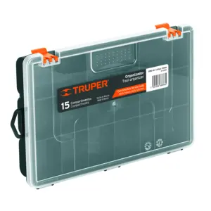 Truper 11 'Organizer con 15 scomparti strumento di stoccaggio del prodotto - Product Image 3