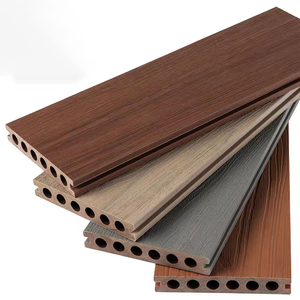 Best <span class=keywords><strong>Tech</strong></span> Co-Extrusion Composite Decking 137*23mm 6 trous Creux Type Design Moderne Style quantité minimale de commande 90Sqm Échantillons Gratuits Disponibles - Product Image 1