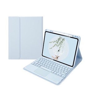 เคสป้องกันสำหรับไอแพดโปร 10.9, แอร์, หน้าจอสัมผัสแบบถอดได้ คีย์บอร์ดบลูทูธ ช่องใส่ปากกา เคสหนัง รุ่นที่ 10 - Product Image 3