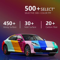 Película Protectora de Pintura TPU Autorreparable Filmfan de 7.5 Mil PET, Resistente a Arañazos, PPF de Color para Carrocería Automotriz, Súper Hidrofóbica