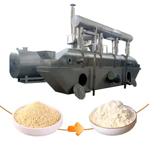 Hot sale Continuous Vibrating Fluid Bed Dryer Machine For Sugar,Food,Salt Drying Machine