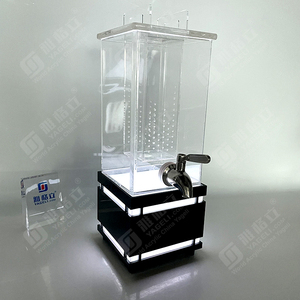 Distributeur de boisson moderne en acrylique d'usine en gros a mené la boisson acrylique légère pour l'affichage seulement - Product Image 5