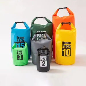 Sac de rafting personnalisé portable en PVC pour l'extérieur, serviette en maille imperméable à l'eau pour le camping et la randonnée. - Product Image 1