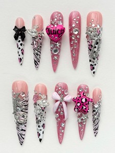 <span class=keywords><strong>Uñas</strong></span> Postizas 3D con Diseño Floral y Ojo <span class=keywords><strong>de</strong></span> Gato, Estilo Verano 2026, Conchas Azules del Océano, <span class=keywords><strong>Uñas</strong></span> Acrílicas Largas Tipo Stiletto, Cobertura Completa - Product Image 5