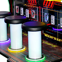 Machine de jeu vidéo de tir à balles d'arcade à pièces d'intérieur Machine de jeu vidéo de rachat de billets Monster Corps à 4 joueurs