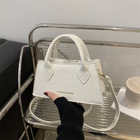 Nouveau rétro Texture Simple et élégant sac de messager décontracté Ins petit sac carré à la mode motif Crocodile sac à main