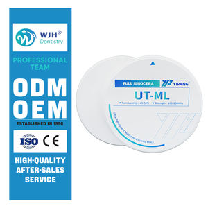 Prezzo diretto di fabbrica UT-ML bianco blocco multistrato pieno arco dentaria <span class=keywords><strong>Zirconia</strong></span> multistrato biforcazione - Product Image 1