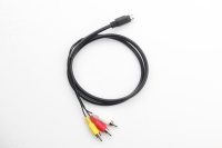 Cable Mini Din de 7 Pines a 3 RCA AV para Reproductor de DVD, Adaptador de Cable de Componente RGB
