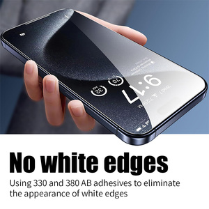 AR + Ag bảo vệ màn hình cho <span class=keywords><strong>iPhone</strong></span> 16 Pro Max cộng với cho Corning Tempered Glass với alignment công cụ Applicator - Product Image 5
