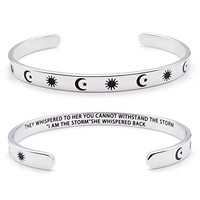 Bracelets et Joncs Tendance en Acier Inoxydable 316L Plaqué Or 14k 18k – Cadeau Inspirant pour Femmes et Hommes – Vente en Gros