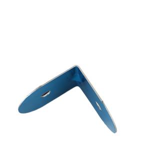 Support d'angle en acier inoxydable en forme de L à 90 degrés pour connecteurs de cloisons de toilettes, finition polie durable - Product Image 3