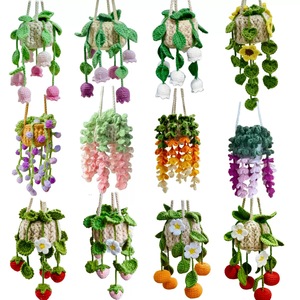 Regalo di Natale e Festa della Mamma, Grazioso Fiore Lavorato a Maglia, Rosa e Girasole Fatti a Mano, Decorazione per la Casa e Regalo - Product Image 2