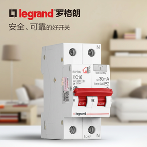 Pour <span class=keywords><strong>Legrand</strong></span> Disjoncteur Différentiel Compact RX3RK-C25/1P+N/030E RCBO 419399 en Plastique avec Protection LI - Product Image 4