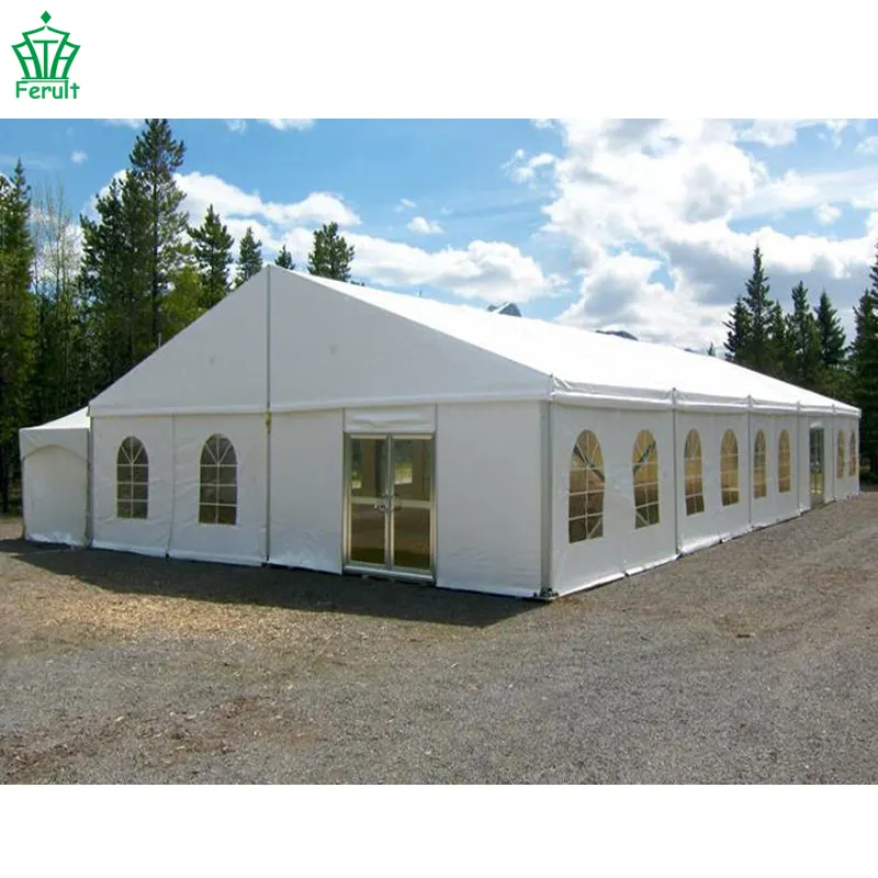 Harga terbaik tenda acara dengan transparan tahan api rentang tenda aluminium
