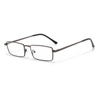 Gafas de Computadora con Marco Completo Rectangular de Acetato, Estilo Vintage Clásico de Lujo, Ecológicas, Anti Luz Azul, Color Rosa y Azul