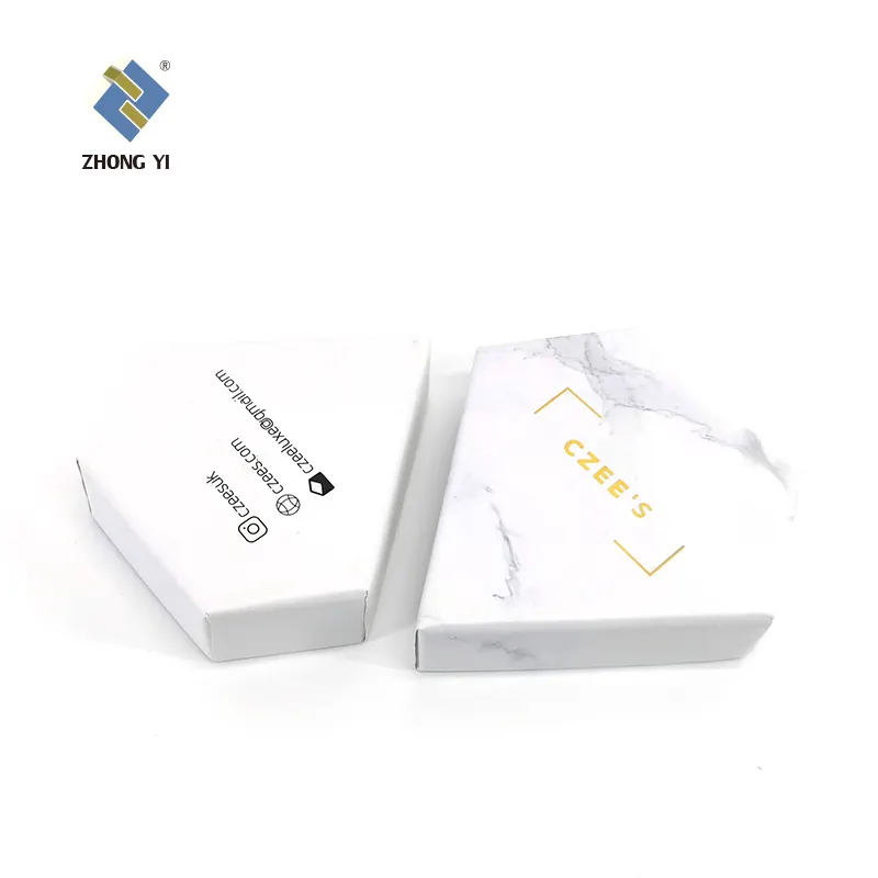 Free Samples Packaging Storage Reusable Custom Printed Gift Rectangle White Decorative Cardboard Base And Lid Box