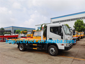 4x2 düz yatak rollback araba taşıyıcı truck4 ton kaldırma çekici araba çekme tamir kamyonu ihracat Myanmar - Product Image 5