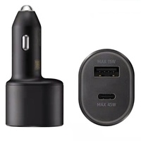 Chargeur de voiture USB Type C double port super rapide 45W pour Samsung, compatible avec les téléphones mobiles, protection OTP, compatible PD, EP-L5300